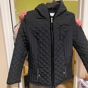 Laundry Black Puffer Coat- Brand New